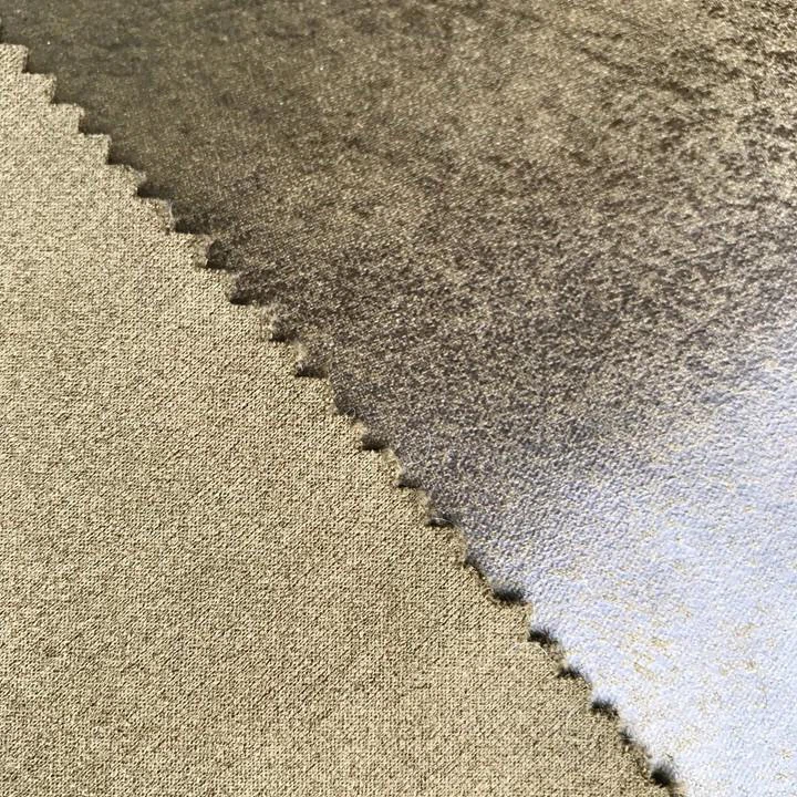 Clothing Suede Bronzing Fabric