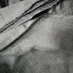 Polka Dot ziemišķāda audums