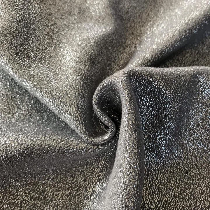 Spandex Bronzing Suede Fabric