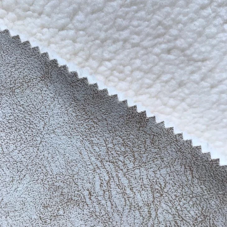 Faux Craft Sherpa Fur With Suede