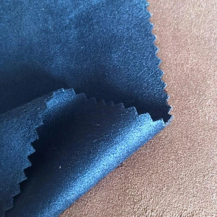 Thick Spandex Suede Leather